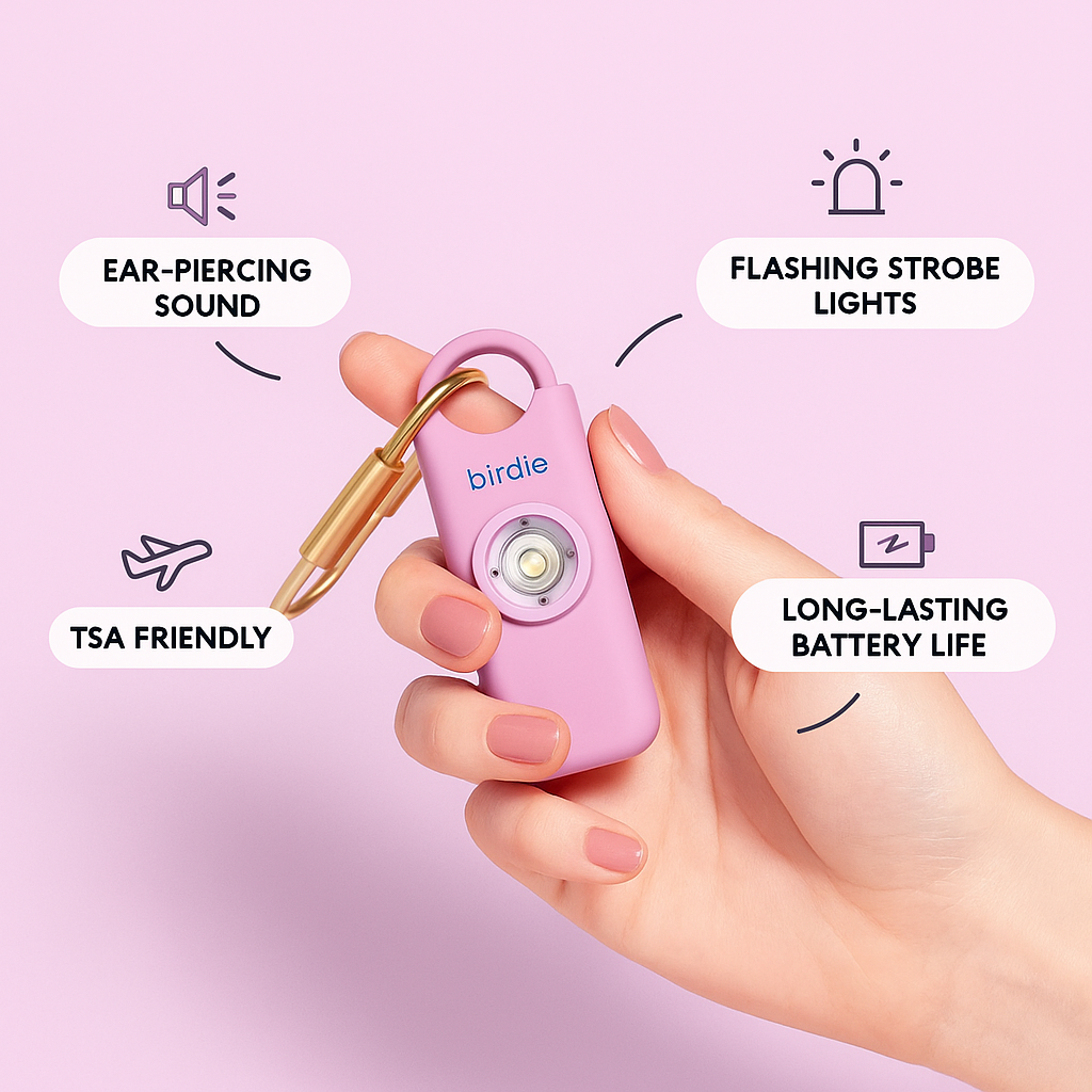 Birdee Travel Safety Alarm